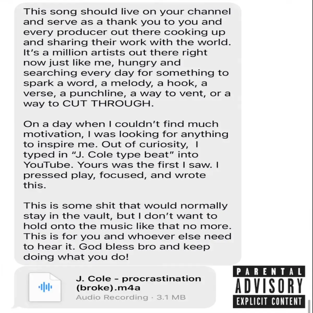 J Cole – procrastination broke J Cole – procrastination broke