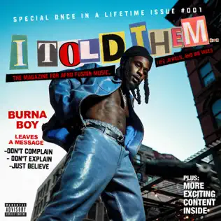 Album: Burna Boy - I Told Them... I Told Them. Burna Boy